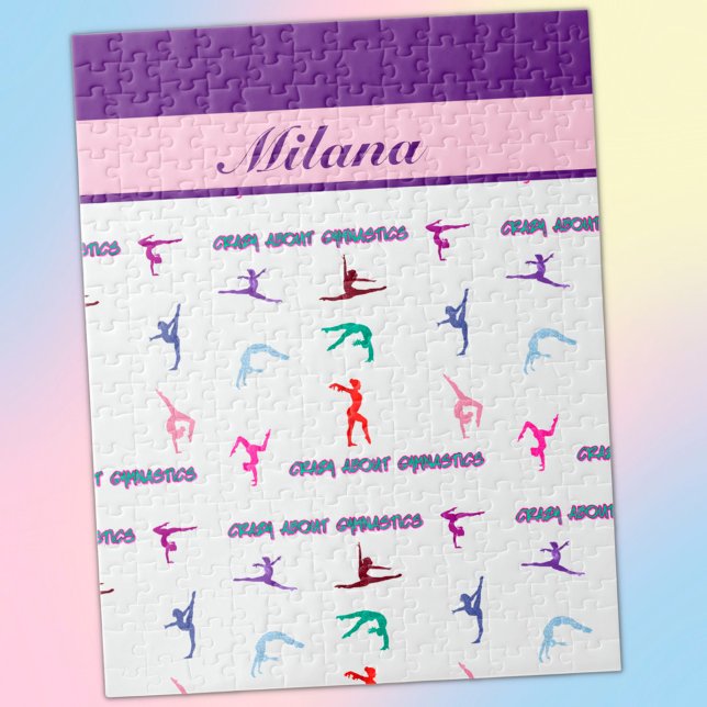 Crazy About Gymnastics Jigsaw Puzzle (Creator Uploaded)