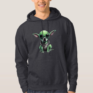 Crazy Alien dog Hoodie