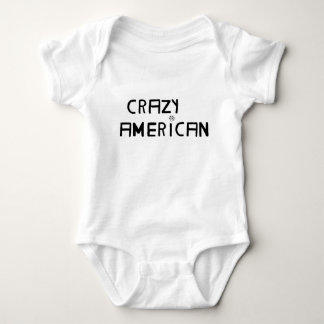 CRAZY AMERICAN BABIES BABY BODYSUIT