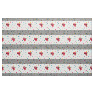 CRAZY AND FUN LIPS FABRIC
