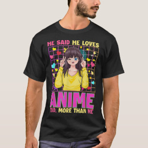 Crazy Anime Lover Just A Girl Who Loves Anime and T-Shirt