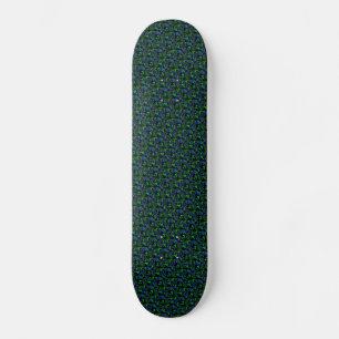 Crazy Artdeco in Funky Rainbow Style Skateboard