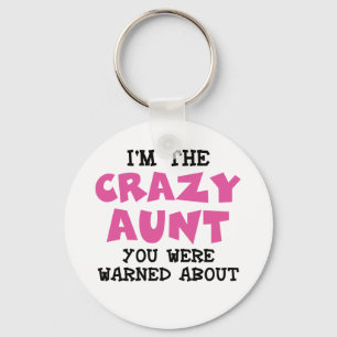 Crazy Aunt Keychain