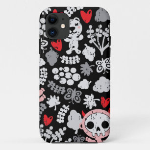 Crazy babies pattern iPhone 11 case