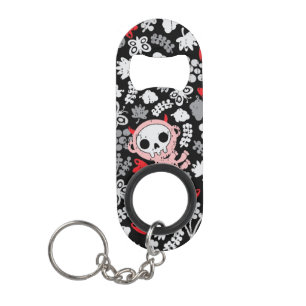 Crazy babies pattern mini bottle opener