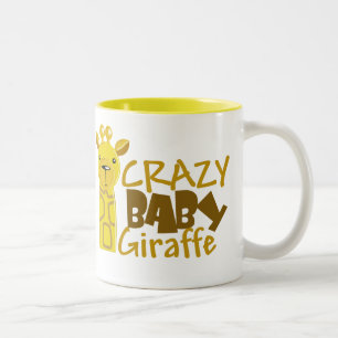 Crazy Baby Giraffe Mug
