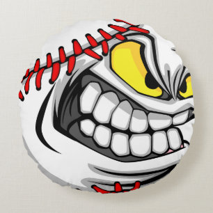 Crazy Baseball THROW PILLOW