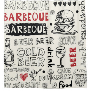 Crazy BBQ: Whimsical Doodle Art