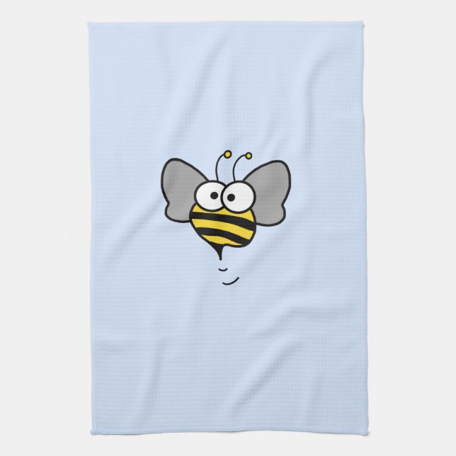 Crazy Bee Kitchen Towel (Vertical)