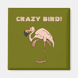 Crazy Bird Magnet