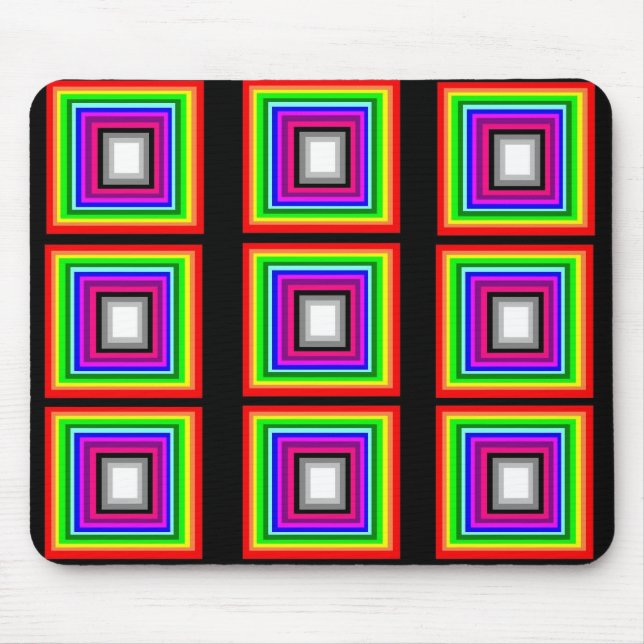 crazy boxes mousepad (Front)