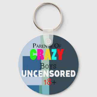 Crazy boys keychain