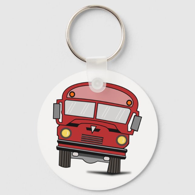Crazy bus keychain (Front)