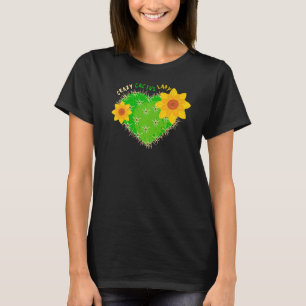 Crazy Cactus Lady Desert Plant Succulents Outfit T-Shirt
