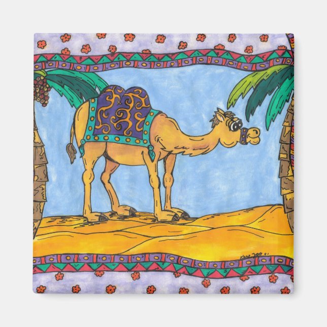 Crazy Camel magnet (Front)
