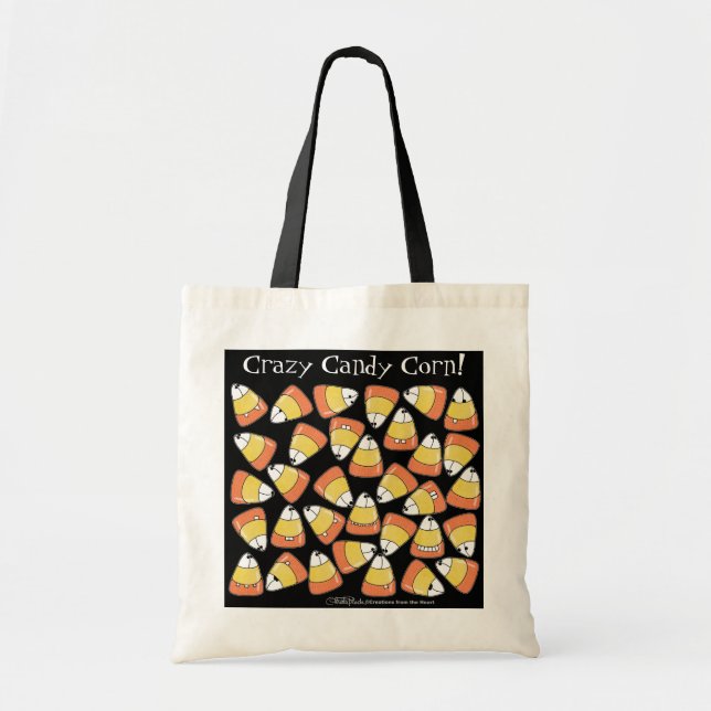 CRAZY Candy Corn! Tote Bag (Front)