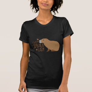 crazy capybara lady T-Shirt