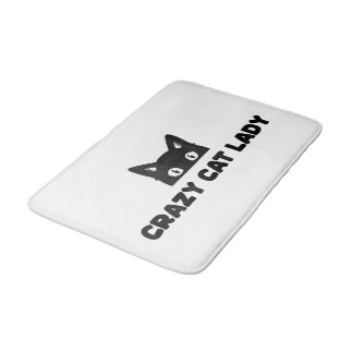 Crazy Cat Lady Bath Mat