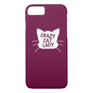 Crazy Cat Lady iPhone 8/7 Case