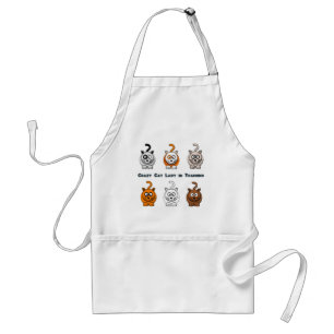 Crazy Cat Lady In Training Apron