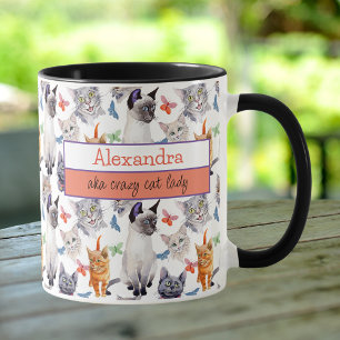 CRAZY CAT LADY MUG
