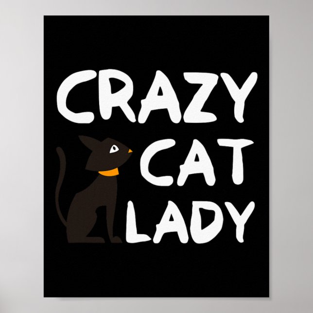 Crazy Cat Lady  Poster (Front)