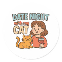 Crazy Cat Lady Sticker, Funny Cat Stickers