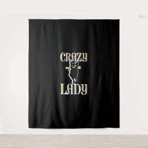 Crazy Cat Lady                   Tapestry