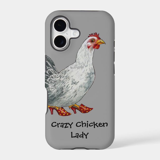 Crazy Chicken Lady (Back)