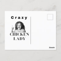 Crazy Chicken Lady. chickens, humour, funny