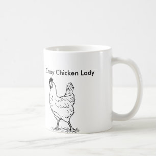 Crazy Chicken Lady Coffee Mug