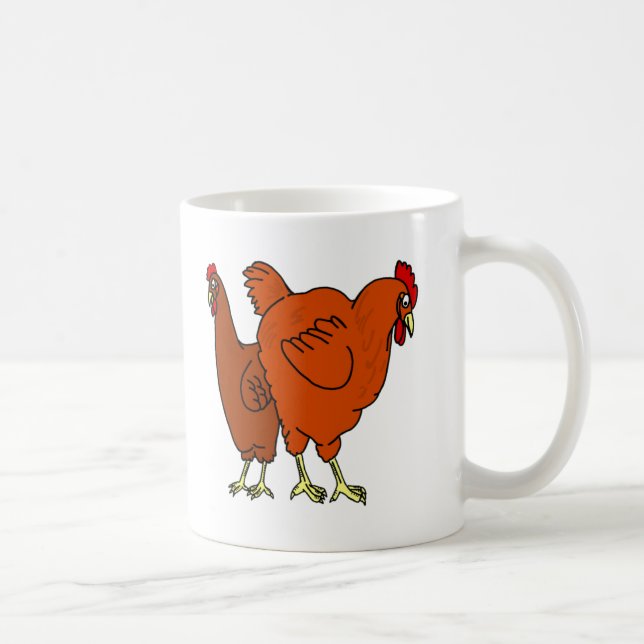 Crazy Chicken Lady Coffee Mug (Right)