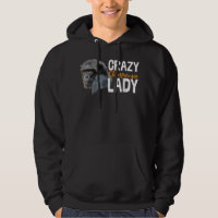 Crazy Chimpanzee Lady Art Monkey Chimp Ape Animal