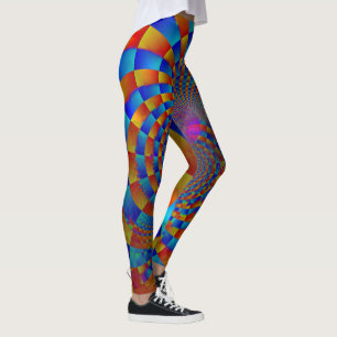 Crazy Circus Swirl Leggings