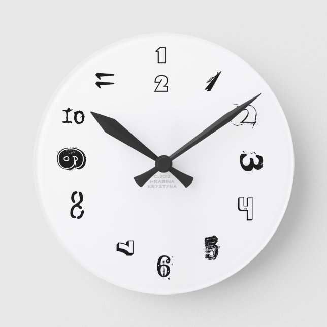 CRAZY CLOCK (Front)