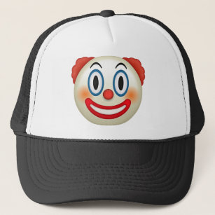 Crazy Clown Emoji Trucker Hat