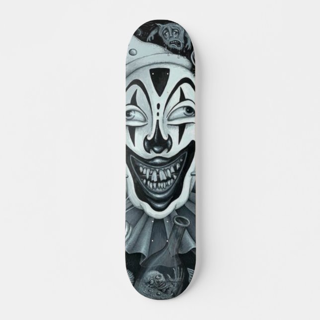 Crazy Clown Skateboard (Front)