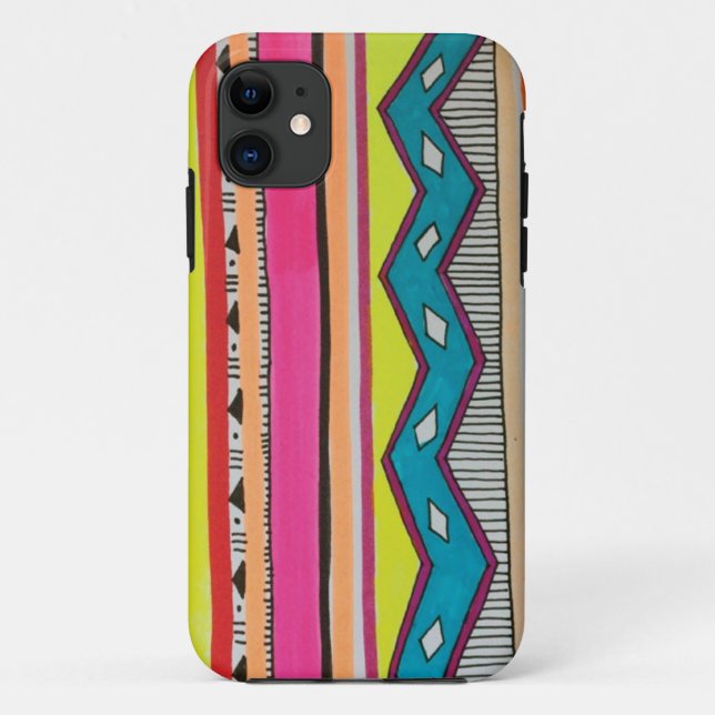 Crazy colourful iphone 5 case (Back)
