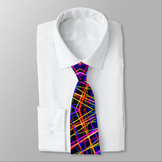 Crazy Colourful Rainbow neck tie