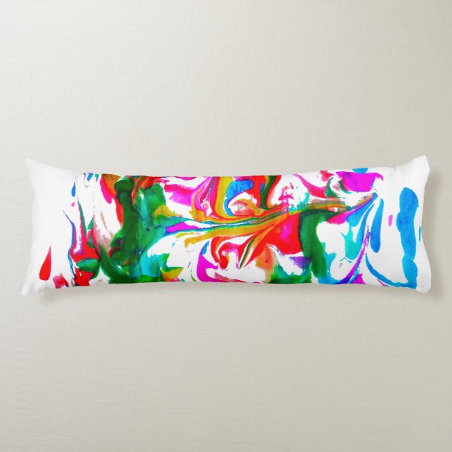 Crazy colours body pillow (Front)