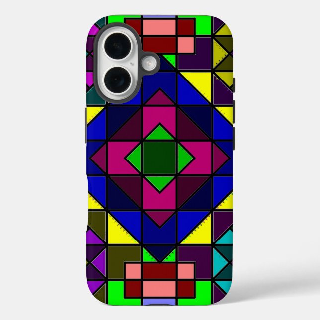 Crazy Colours Case-Mate iPhone Case (Back)