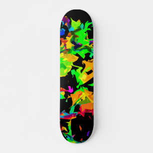 Crazy colours skateboard