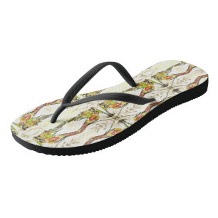 Crazy conures cuddles! flip flops