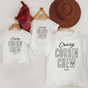 Crazy Cousin Crew Family Maternity T-Shirt