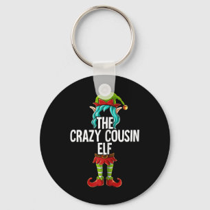 Crazy Cousin Elf Keychain