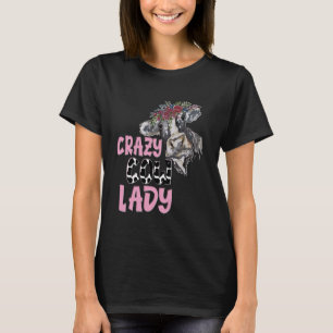 CRAZY COW LADY T-Shirt