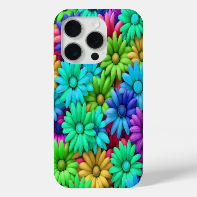 Crazy Daisy #9 - iPhone Cases (Back)