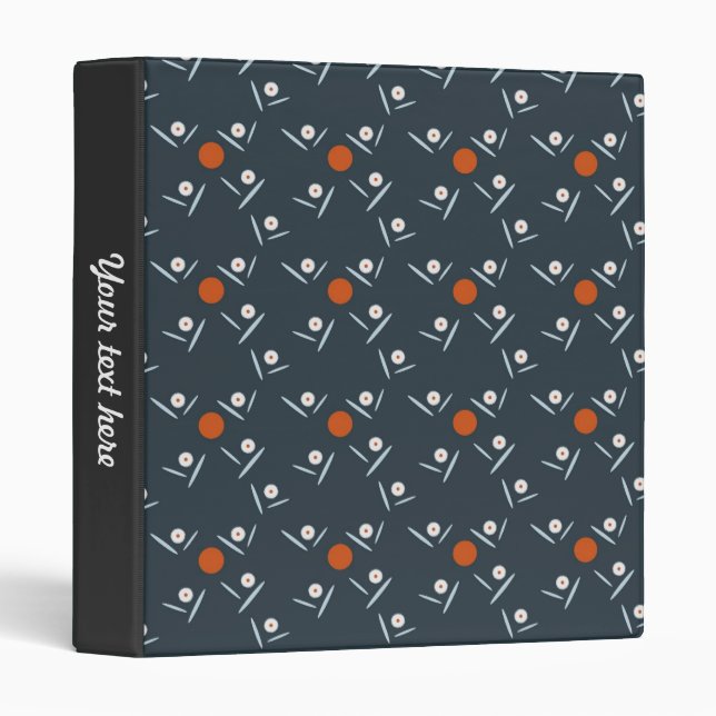 Crazy Daisy Binder (Front/Spine)