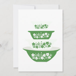 Crazy Daisy Pyrex Thank You Card