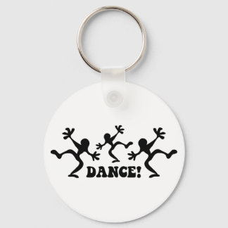 Crazy Dancers Dancing Keychain